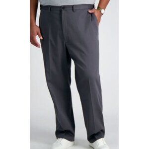 Hagger Premium No Iron Classic Fit Khaki Pants Men Size 52 X 34 NWT Big Tall